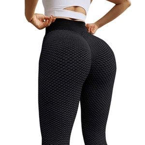 Leggings Scrunch Ruched Booty Lifting Legging Stretchy Textured Booty Yoga Pants